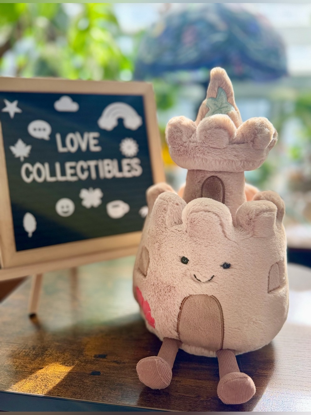 Jellycat Amuseables Sandcastle — Rare | Retired | BNWT